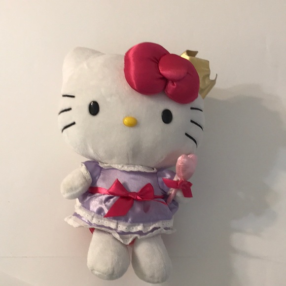 HELLO KITTY SANRIO 12/" PLUSH ANIMATED SPINNING MUSICAL CAT NWT